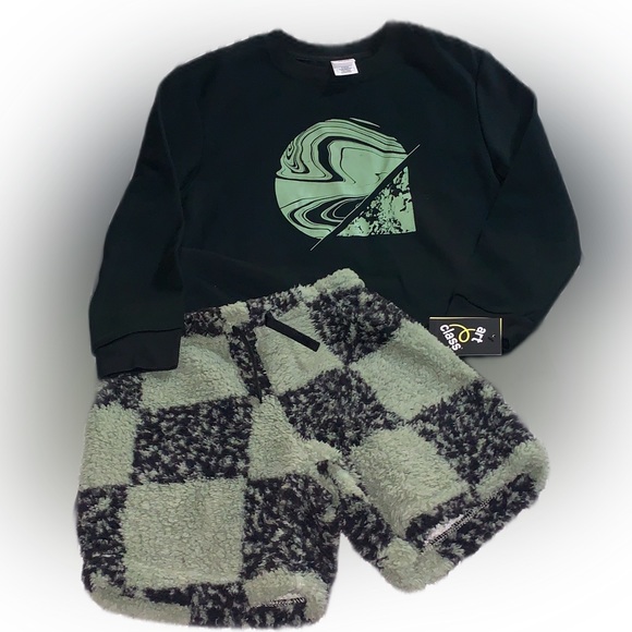 NEW!  2pc Art Class Boys Pjs Size 8-10 - Picture 1 of 9